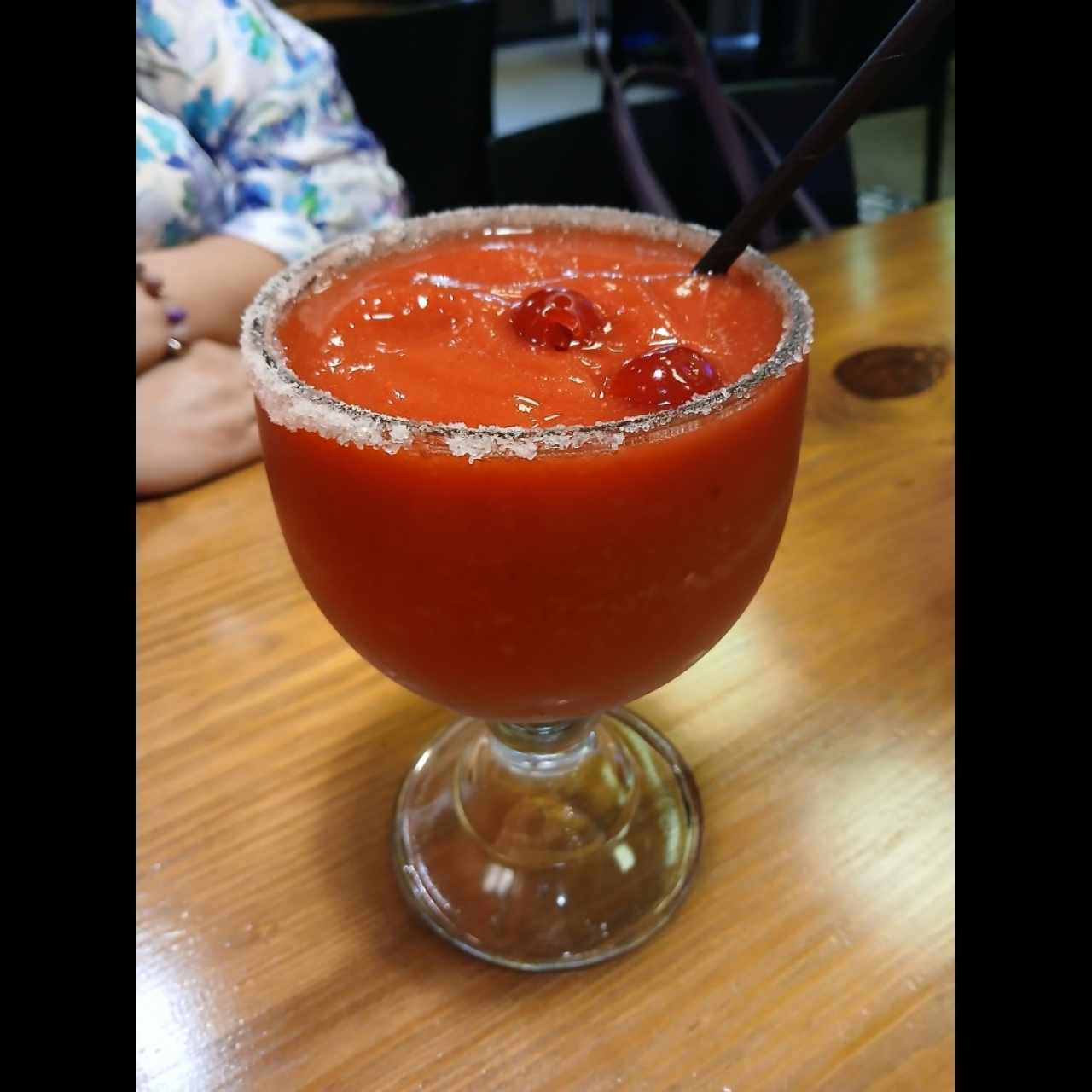 Margarita Frosted de Fresa