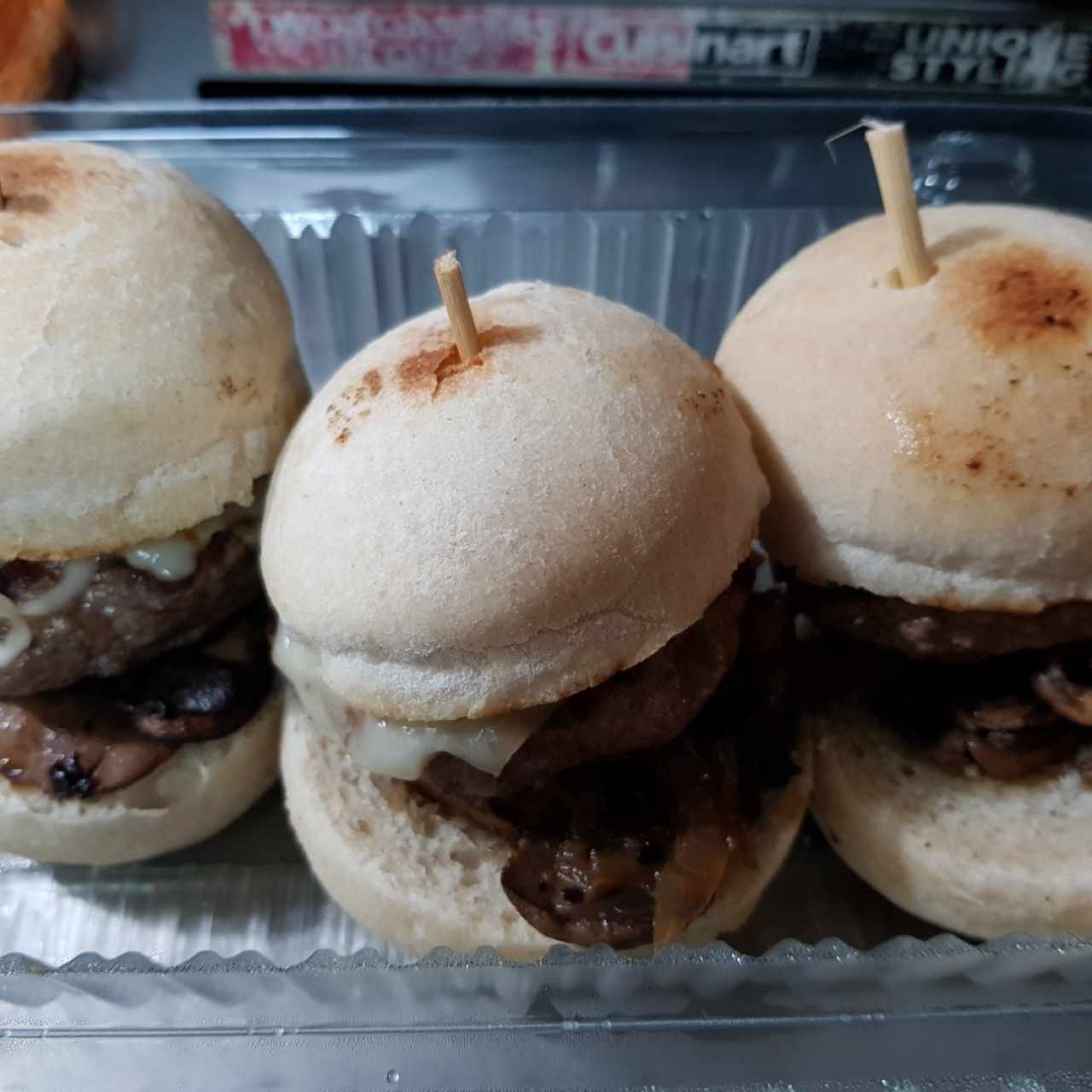 Para Comenzar - Sliders Hamburguesía