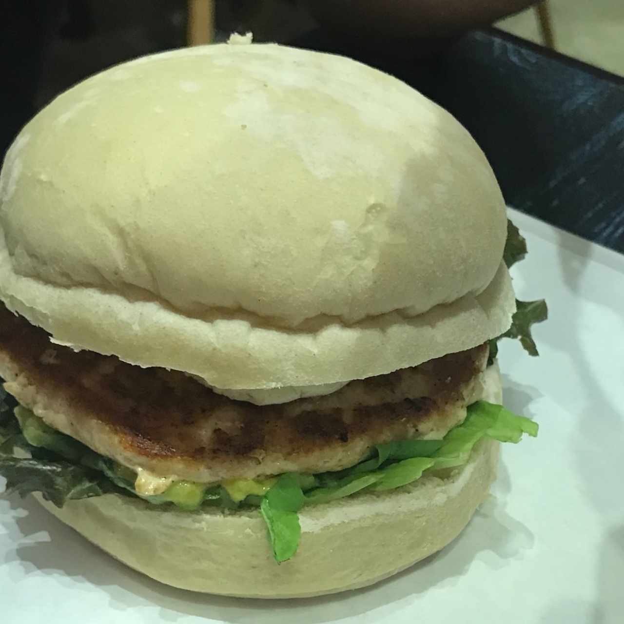 Hamburguesa de Salmón