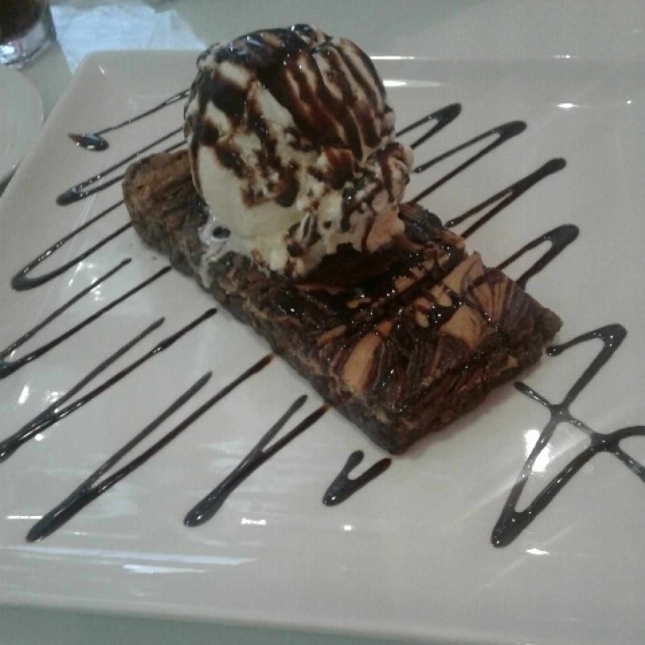 Postres - Brownie de nutella