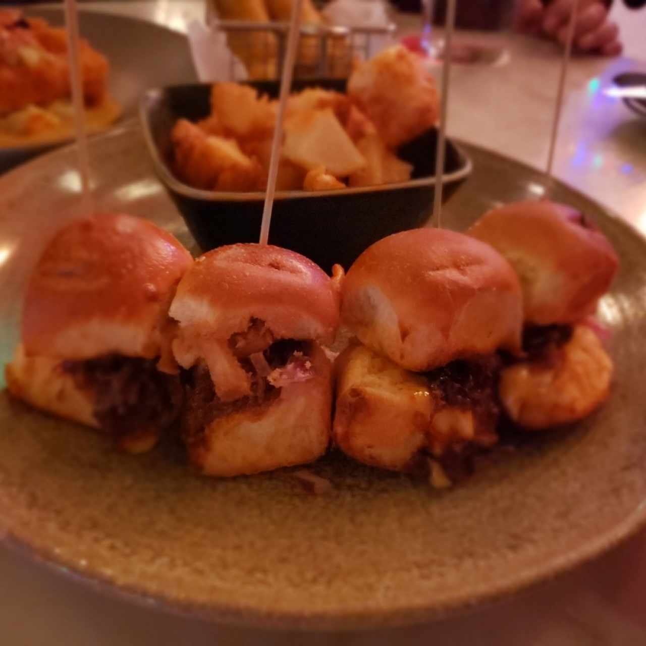 Hamburguesa bites 