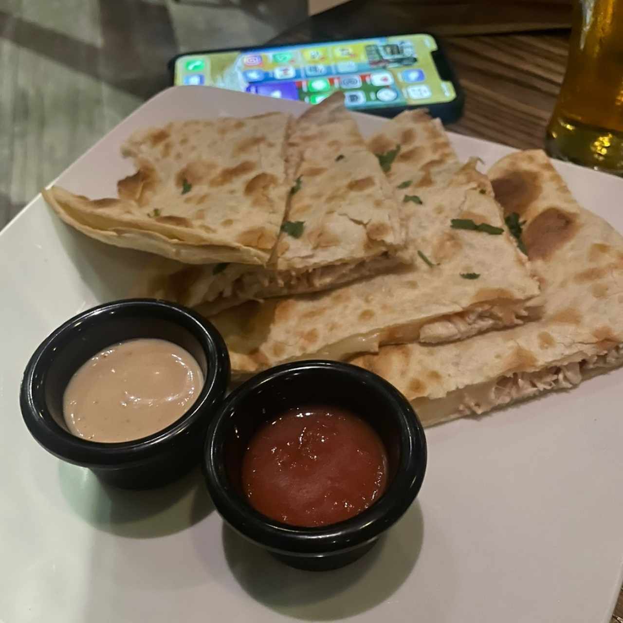 quesadillas 