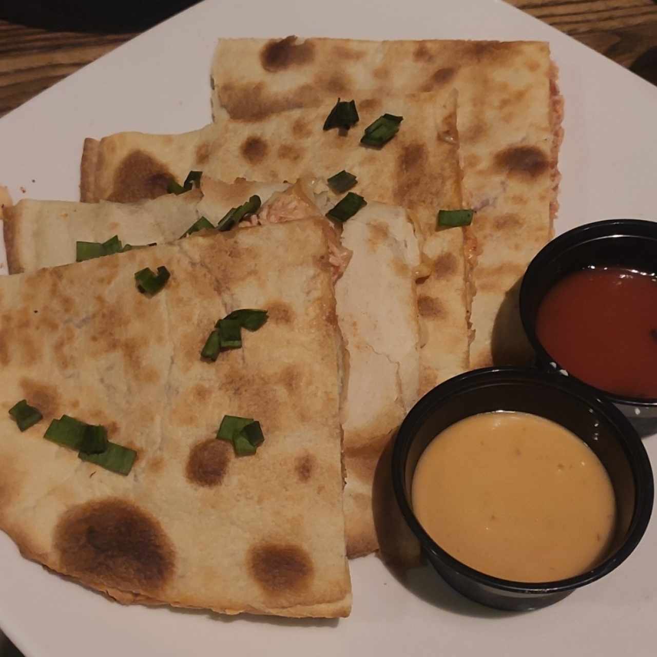 quesadillas de pollo