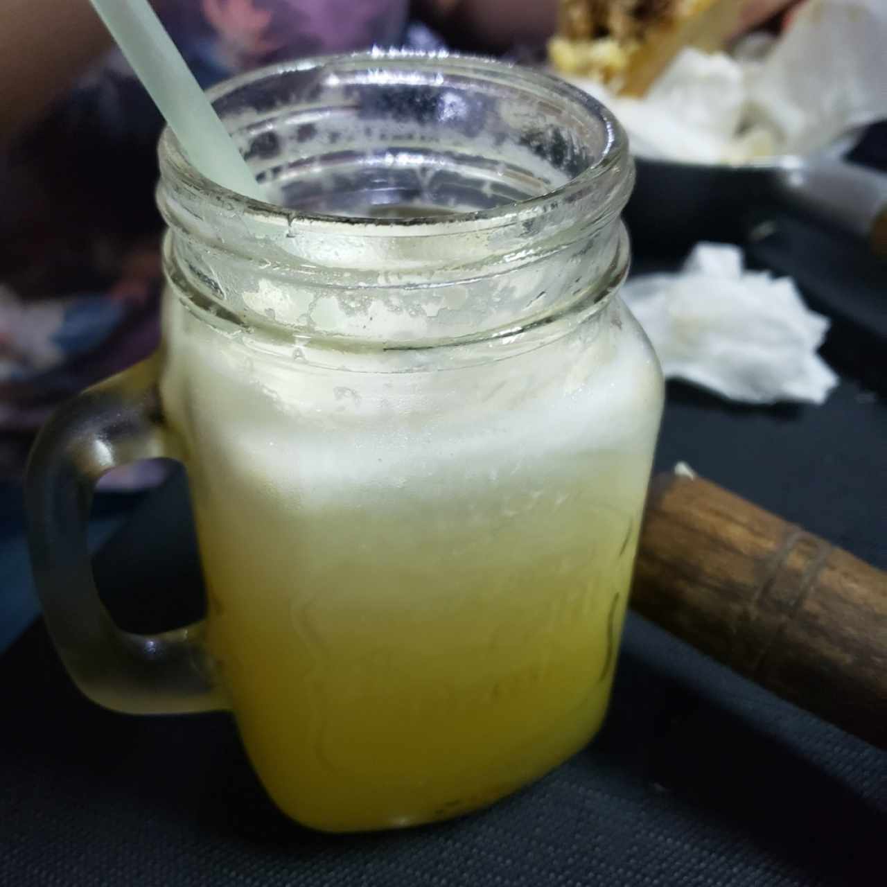 batido de piña