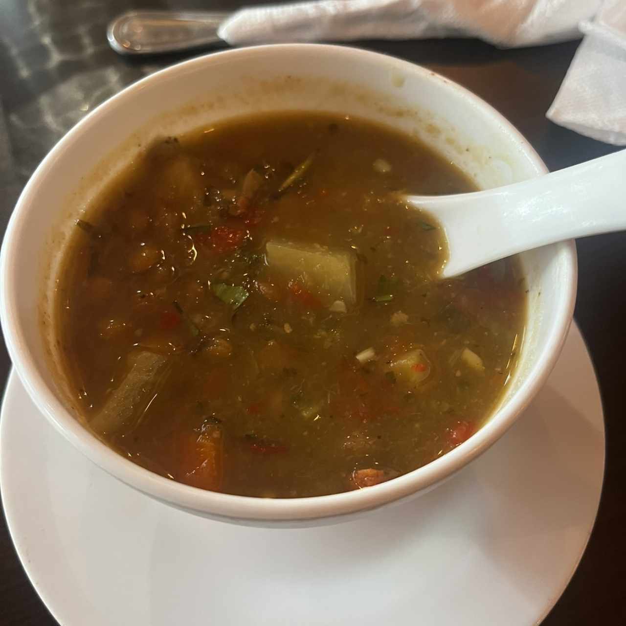 Sopa de Lentejas (Menú del Dia)