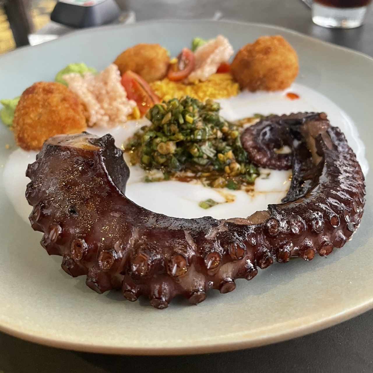 Pulpo a la parrilla