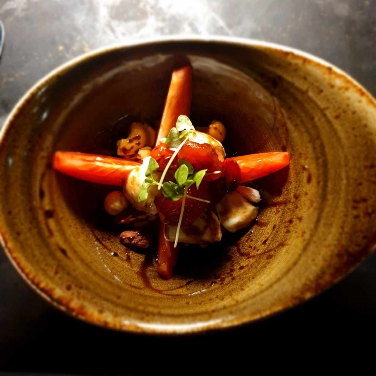 Ensalada de Tomate y Boconccini de Búfala