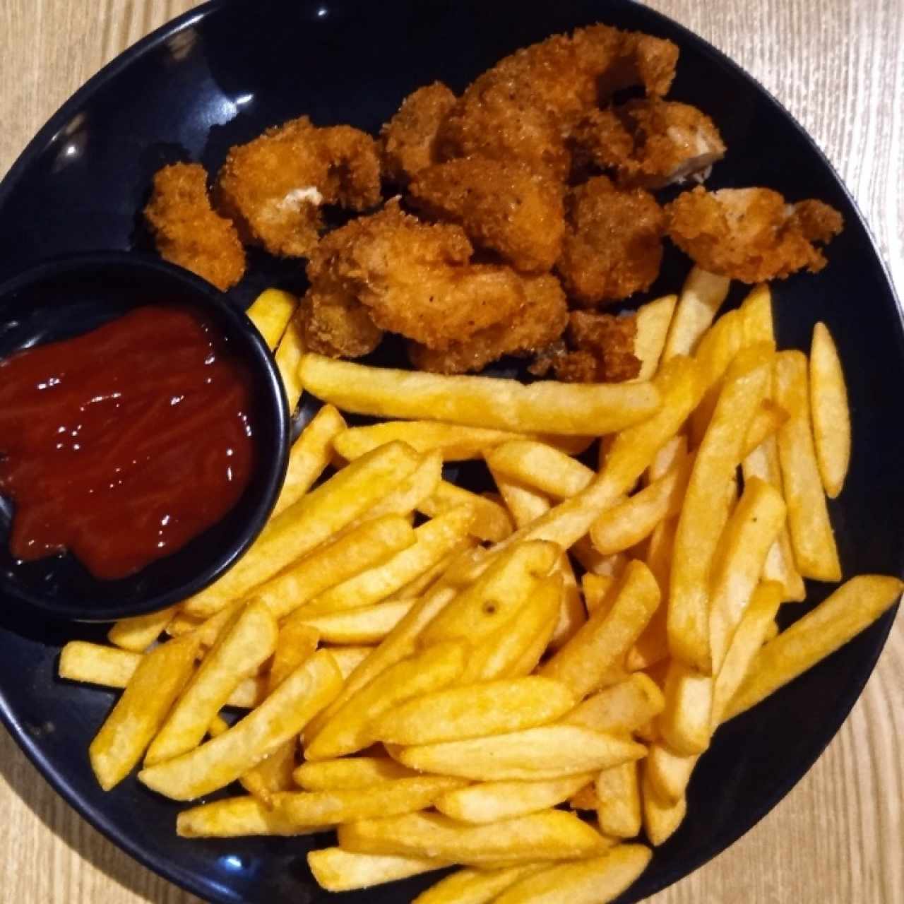 Chicken Nuggets with French Fries