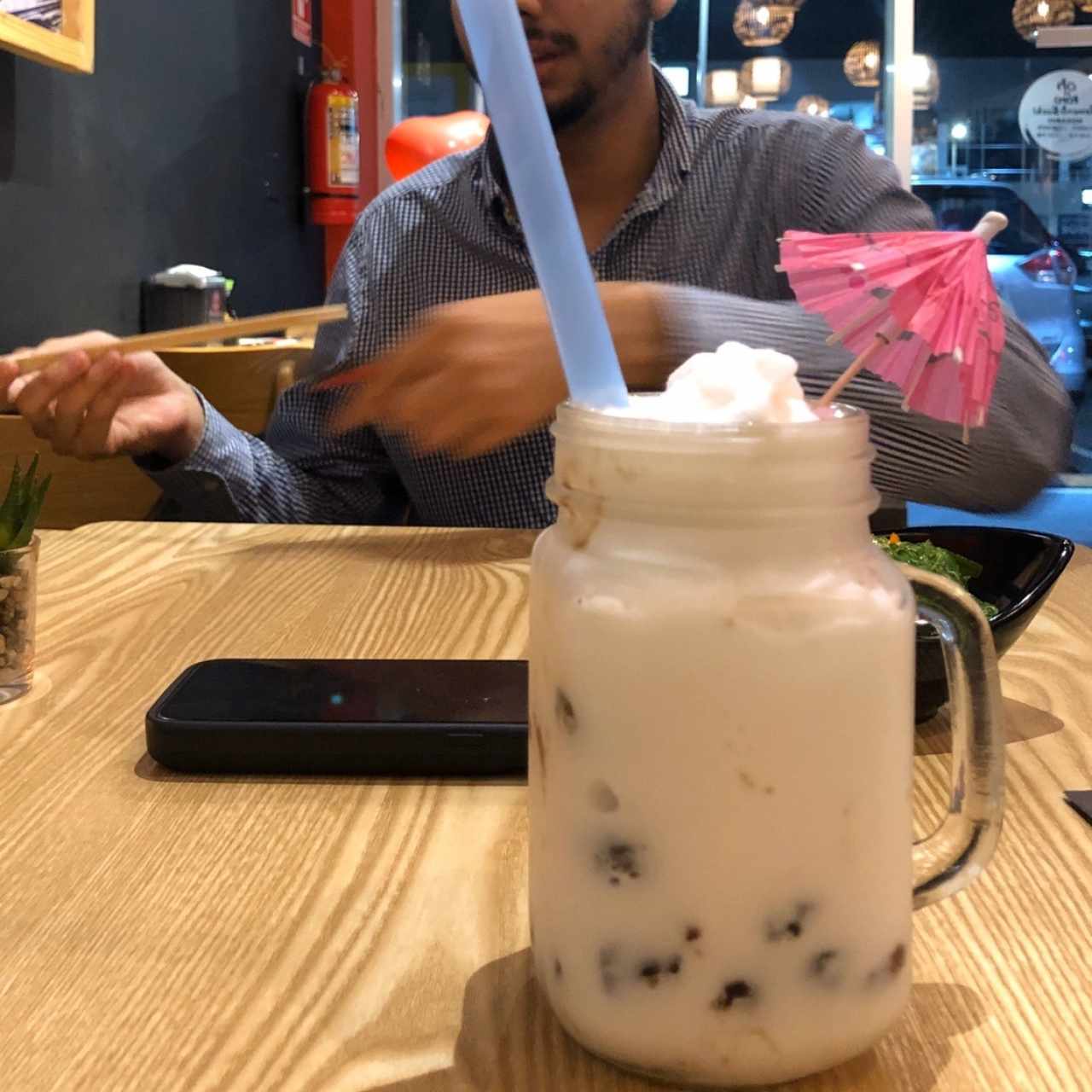 bubble tea de lychee