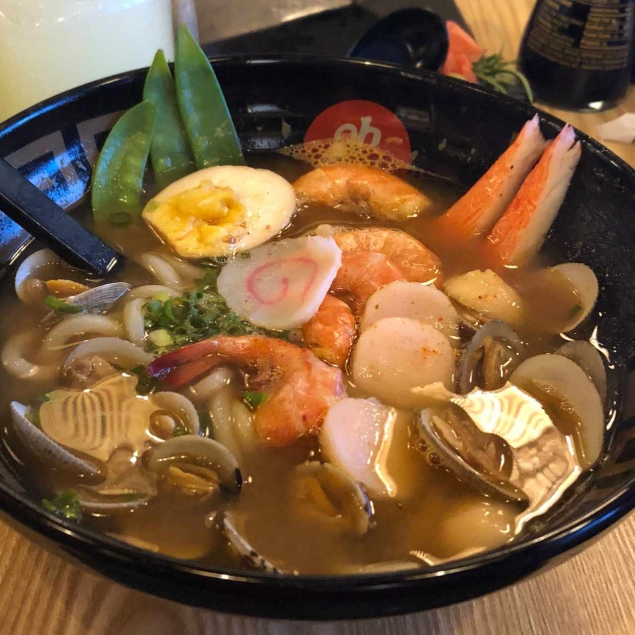 Ramen de mariscos