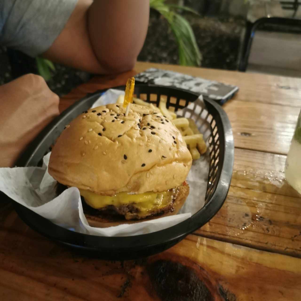 Cuarto hamburguesa 