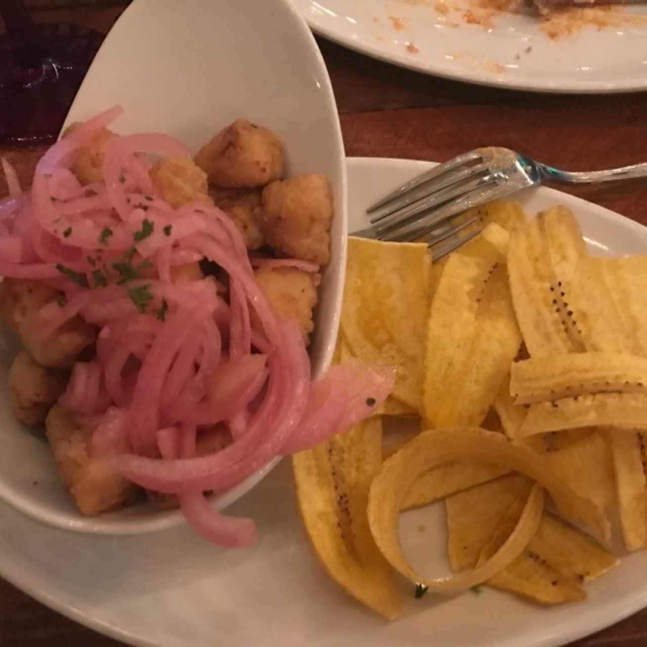 Ceviche frito