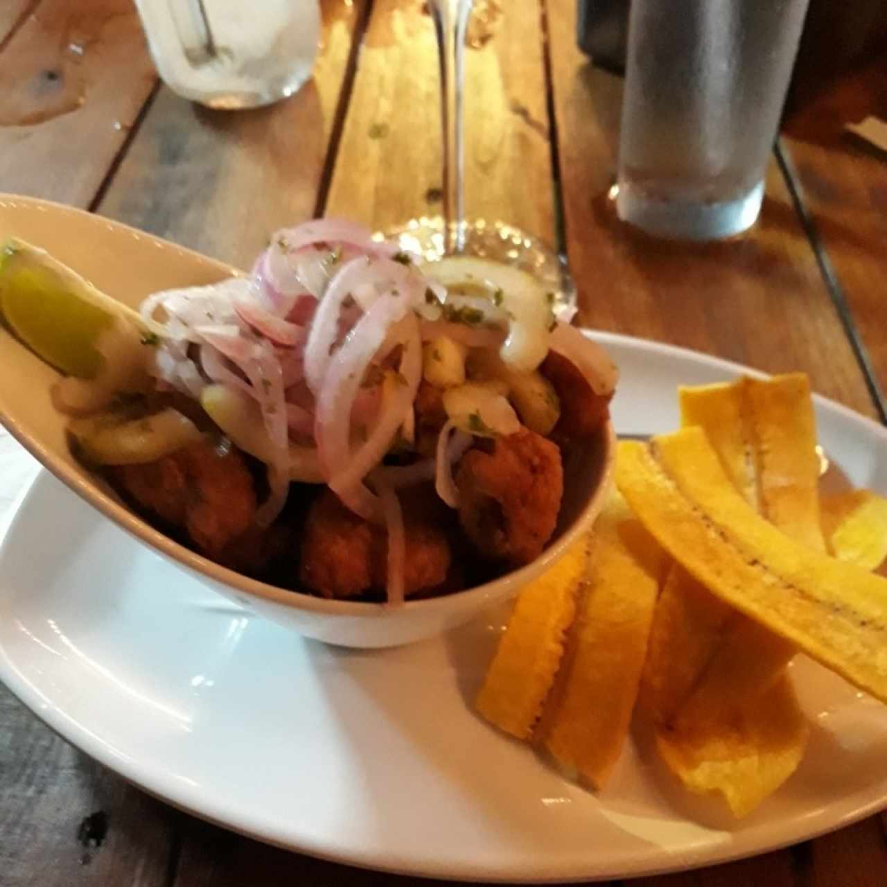 Ceviche frito