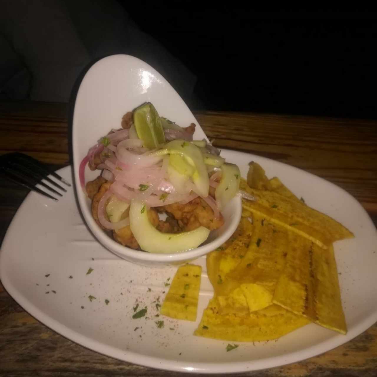 Ceviche Frito