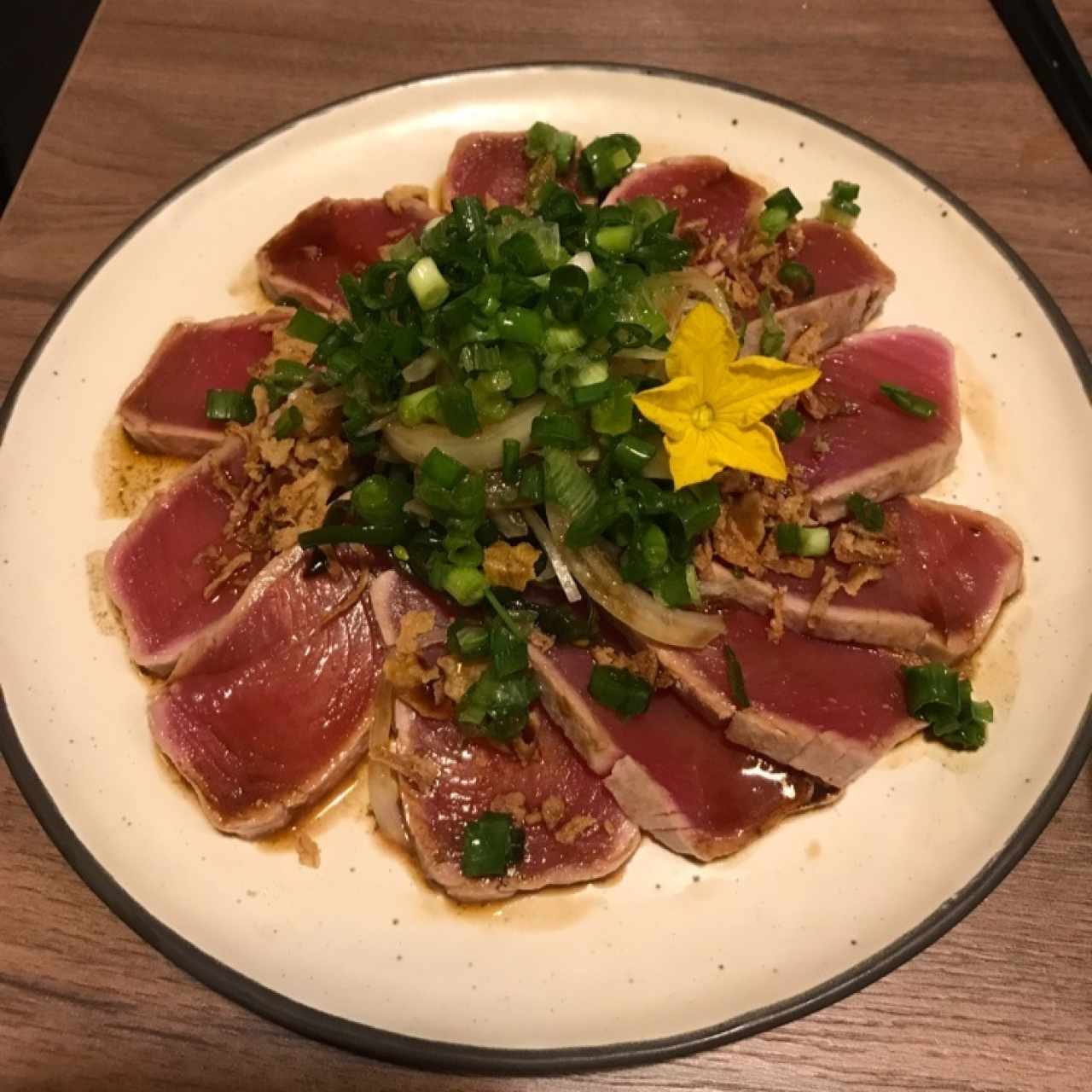 Pescado fresco - Maguro tataki