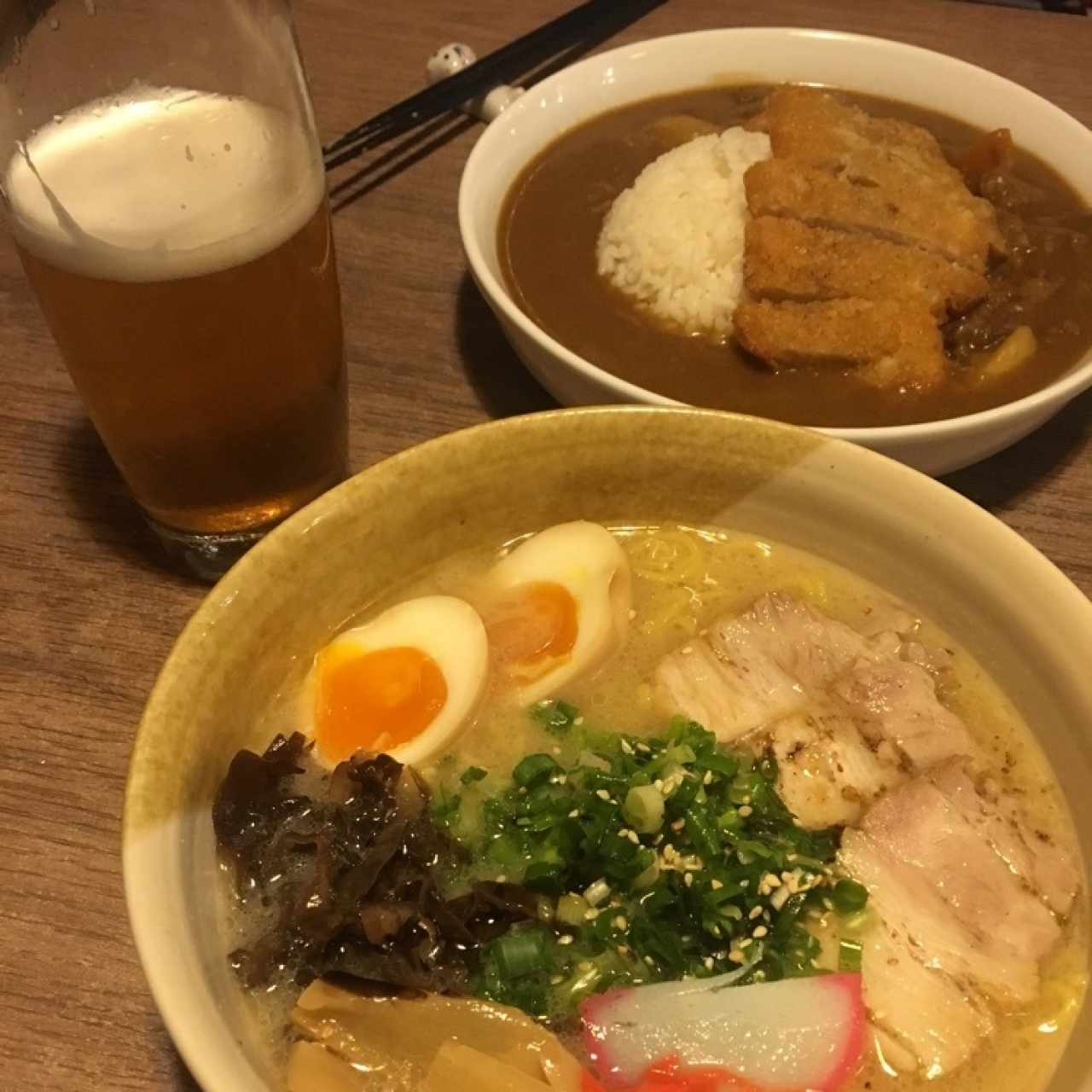 ramen y curry