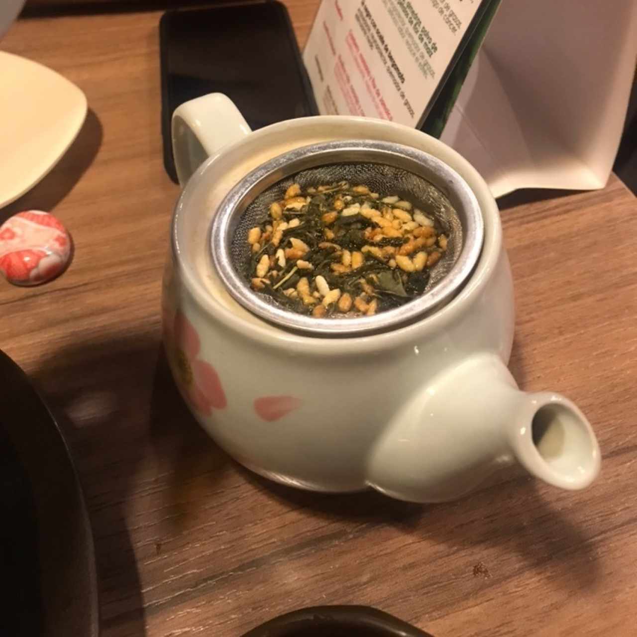 Té japonés con arroz