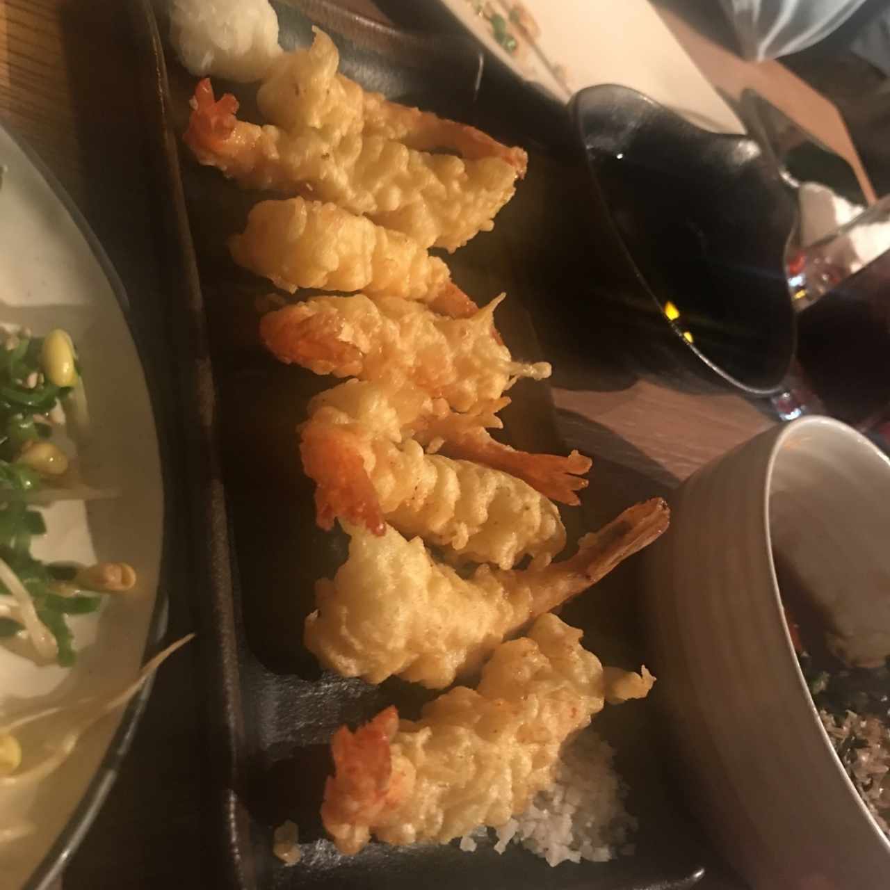 tempura langostinos