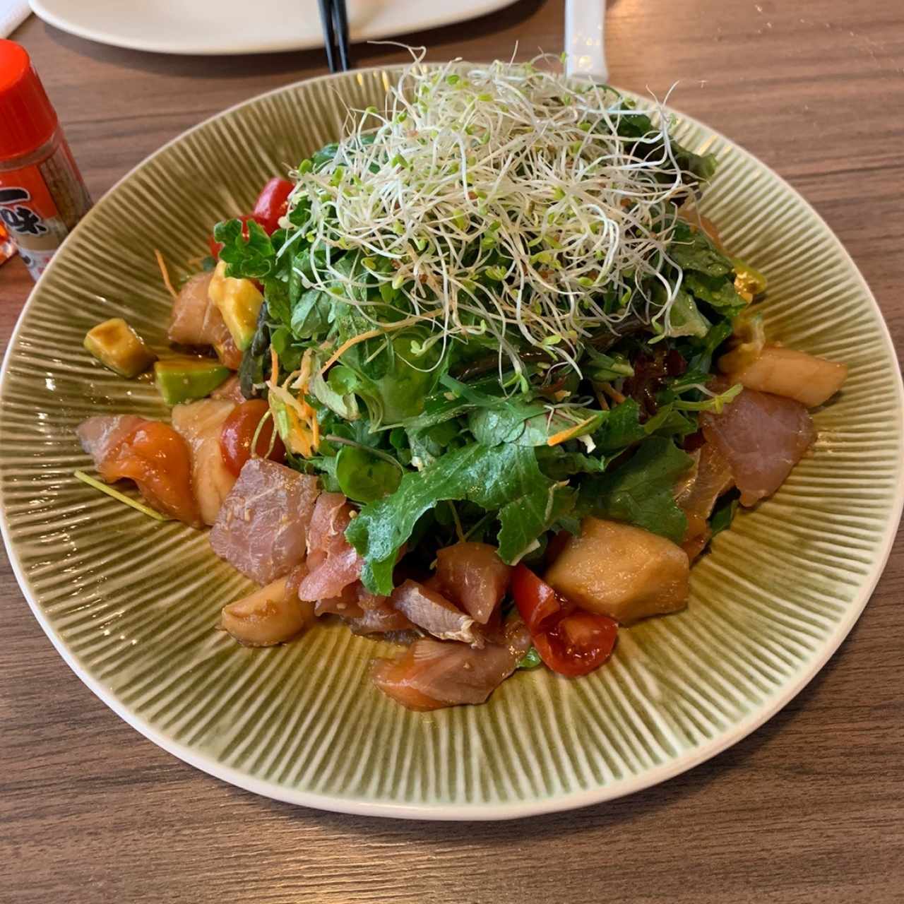 Ensaladas - Ensalada de sashimi