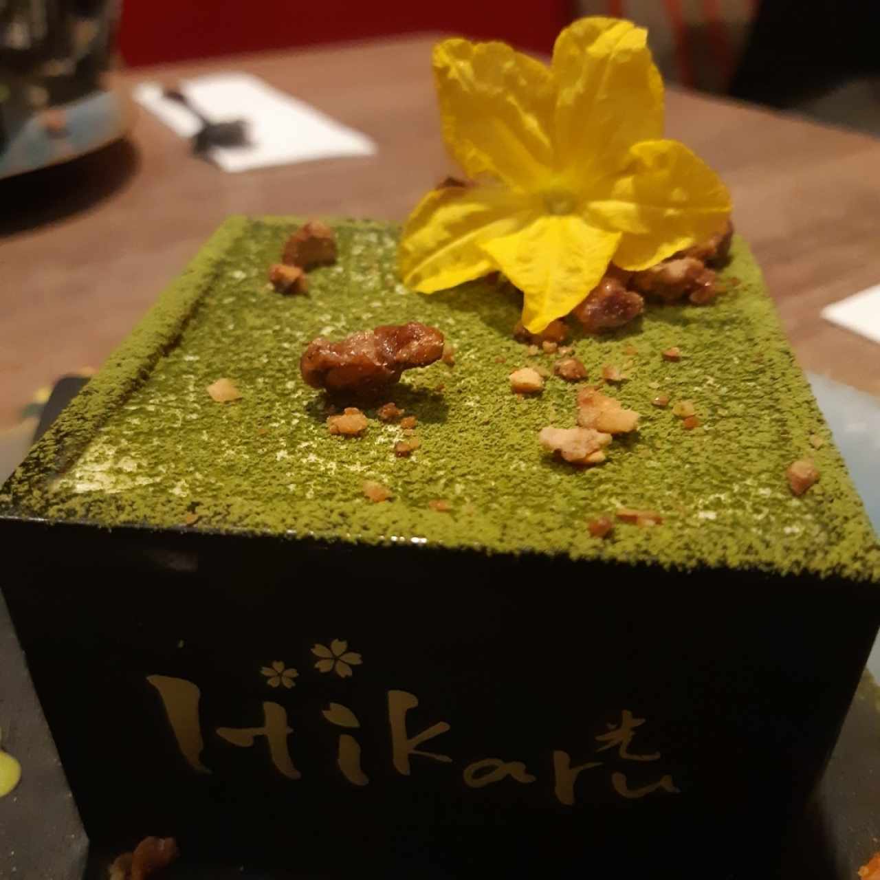 tiramisú de té verde