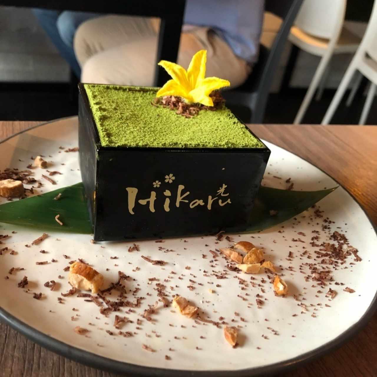 tiramisú de matcha