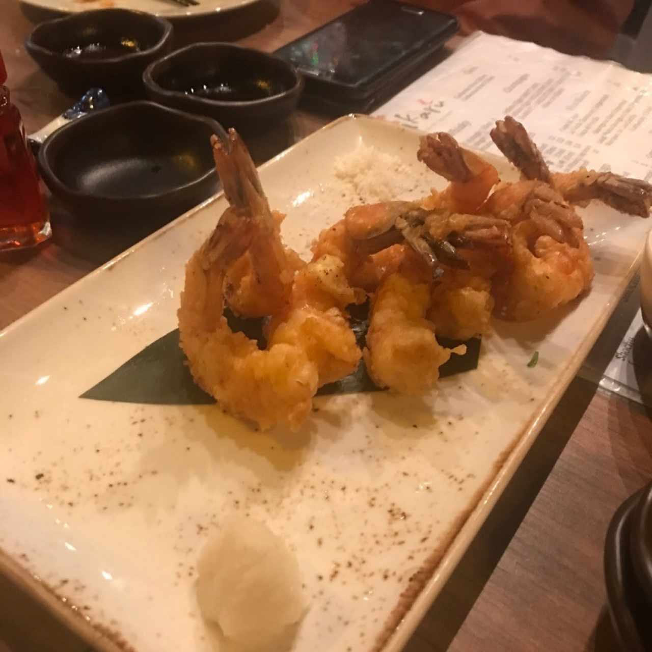 Platos fuertes - Ebi tempura