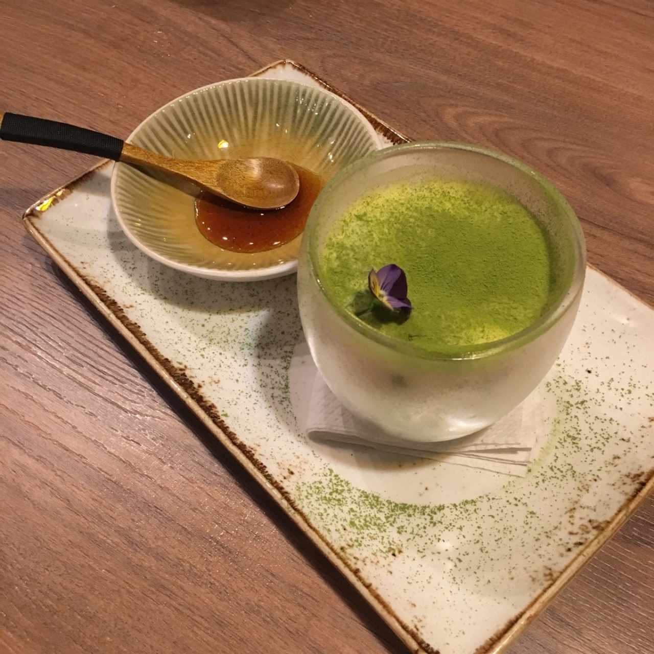 dulce de matcha