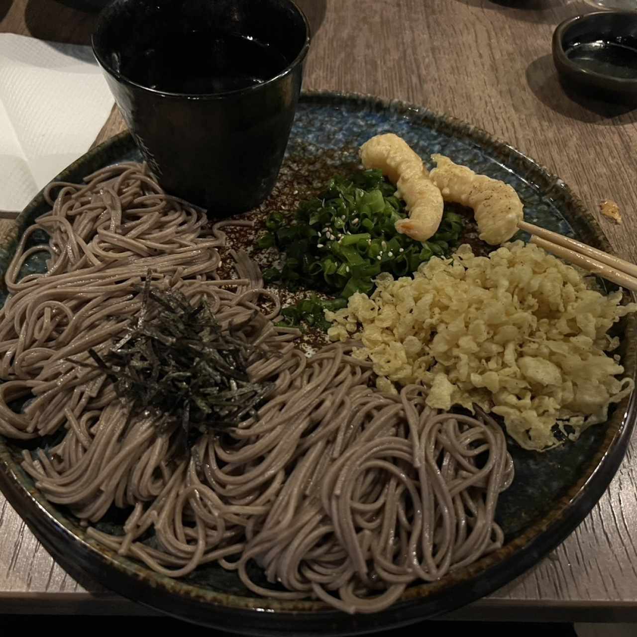 Soba tempura