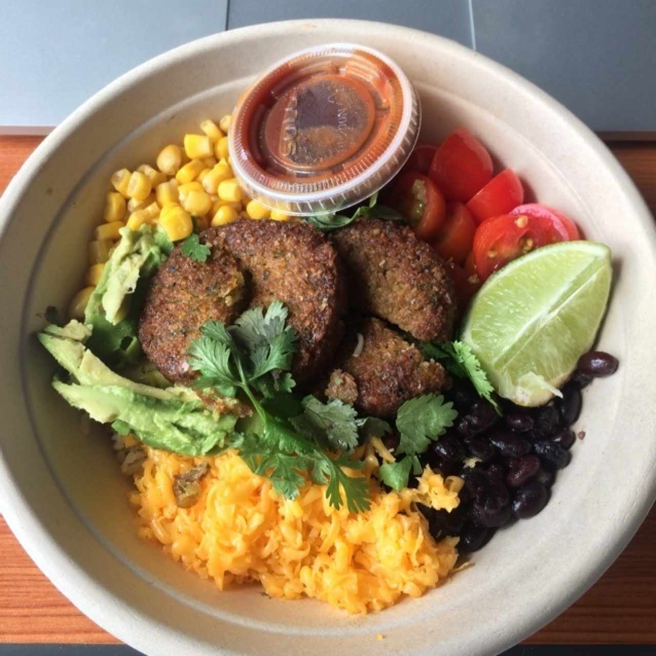 bowl de falafel