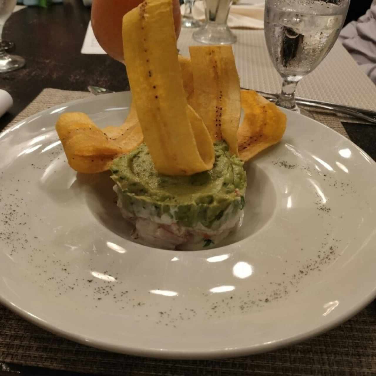 tartar de langostinos 