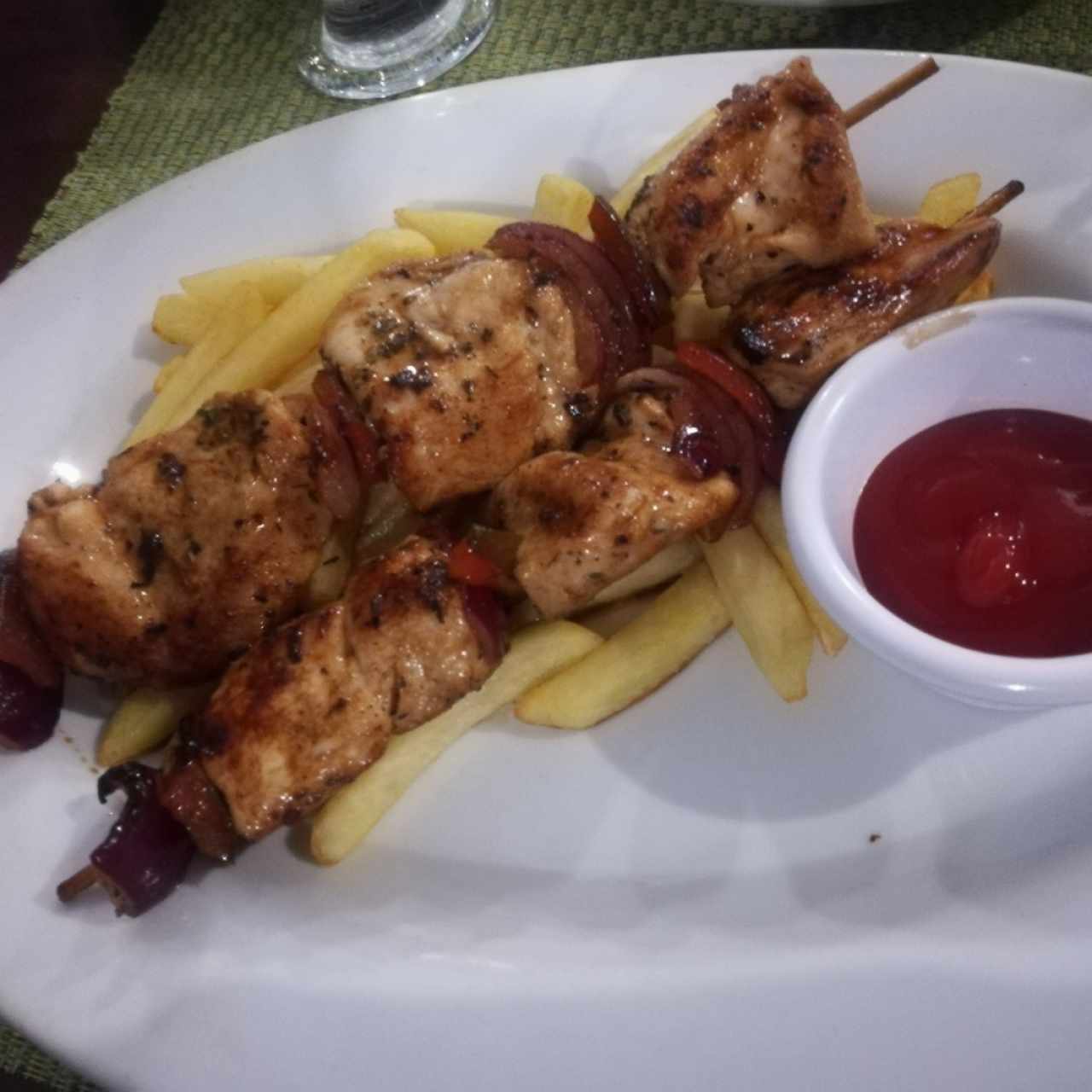 Brochetas de Pollo