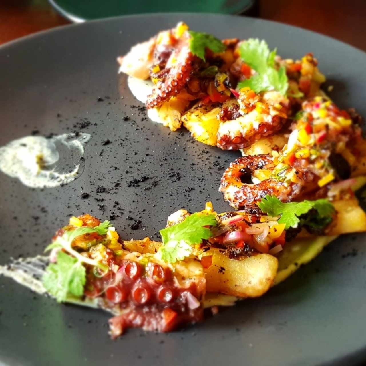 pulpo al grill