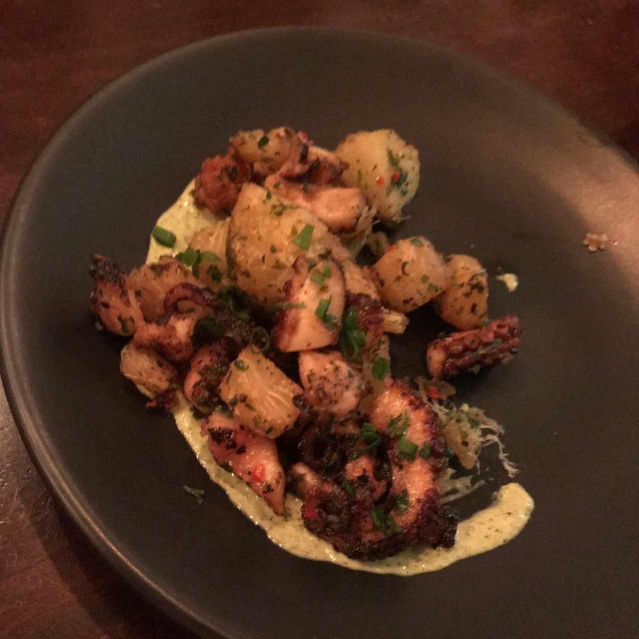 Pulpo al fuego