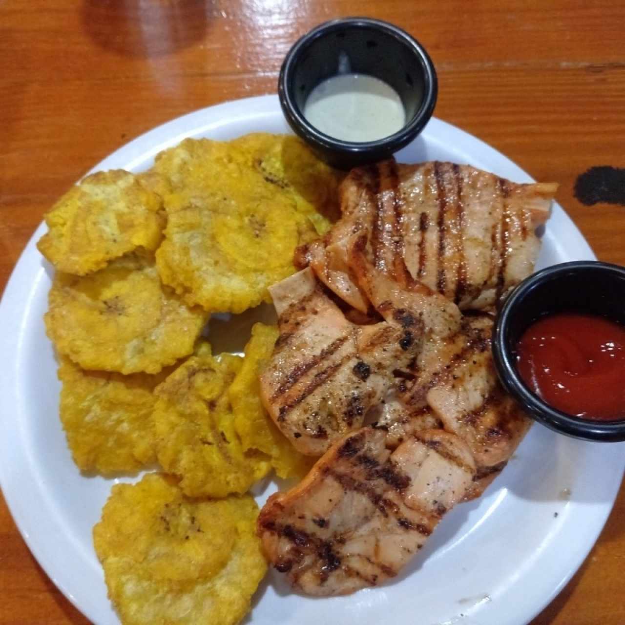 Filete de pollo a la parrilla