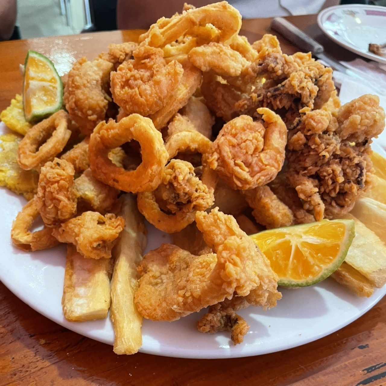 Parrillada Mixta de Mariscos