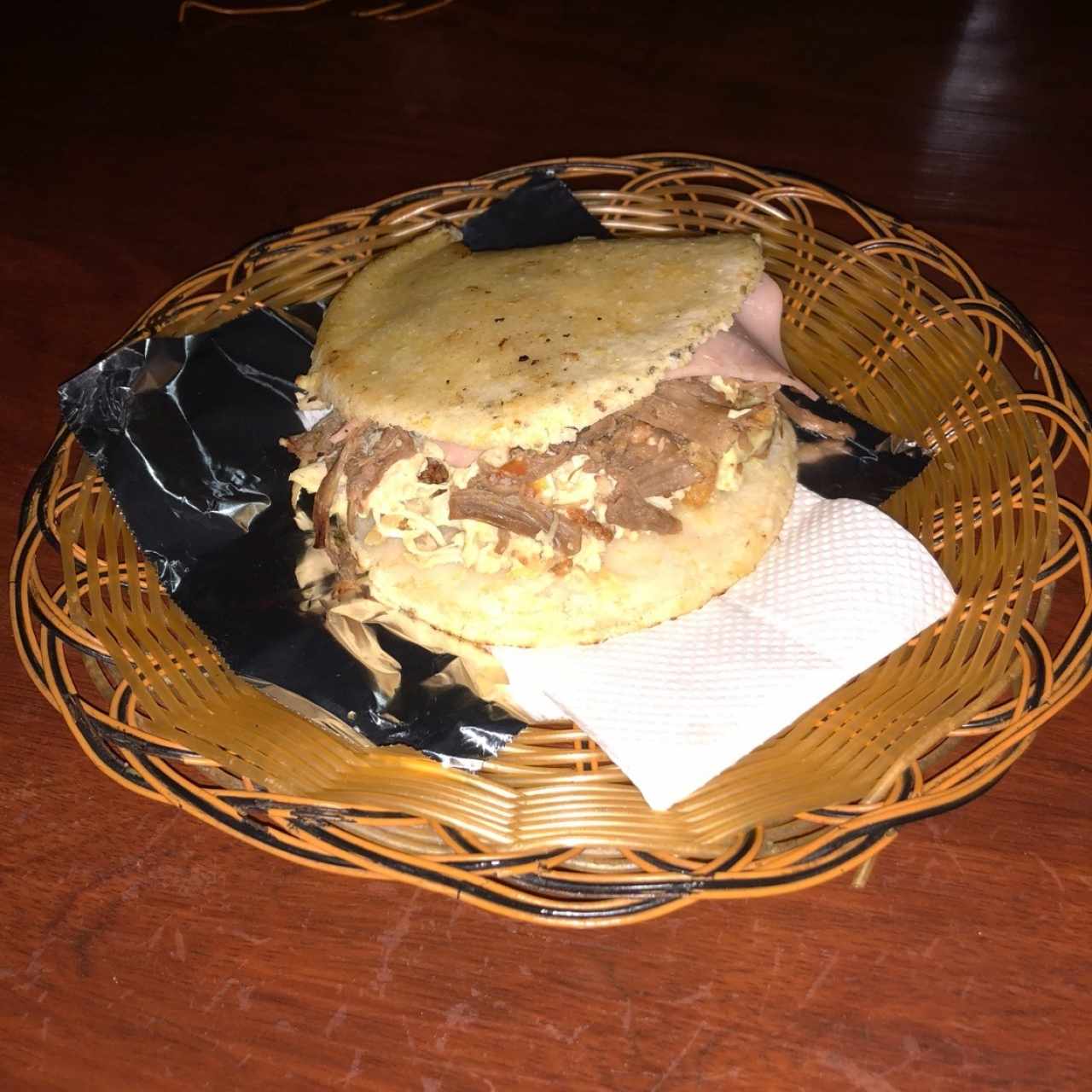 Arepa mixta