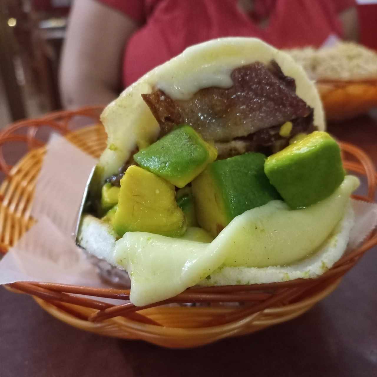 Arepa de plátano