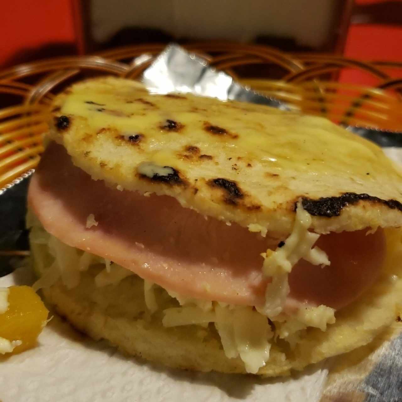 arepa hawaiana