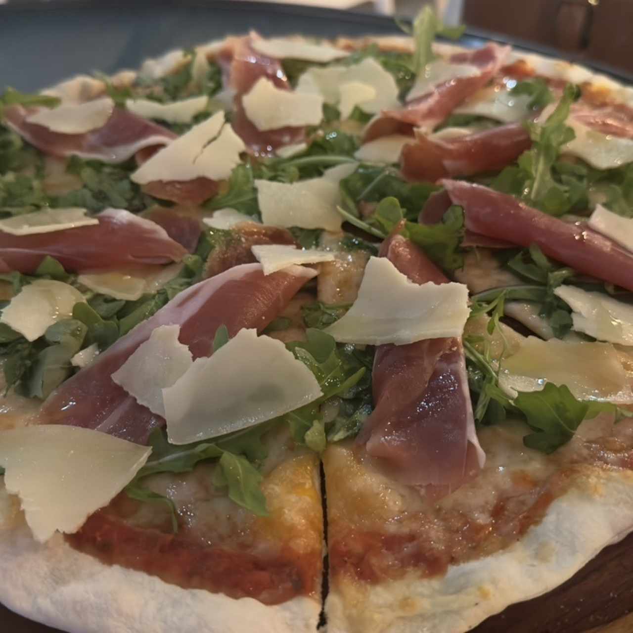 Pizza Prosciutto e Champiñones