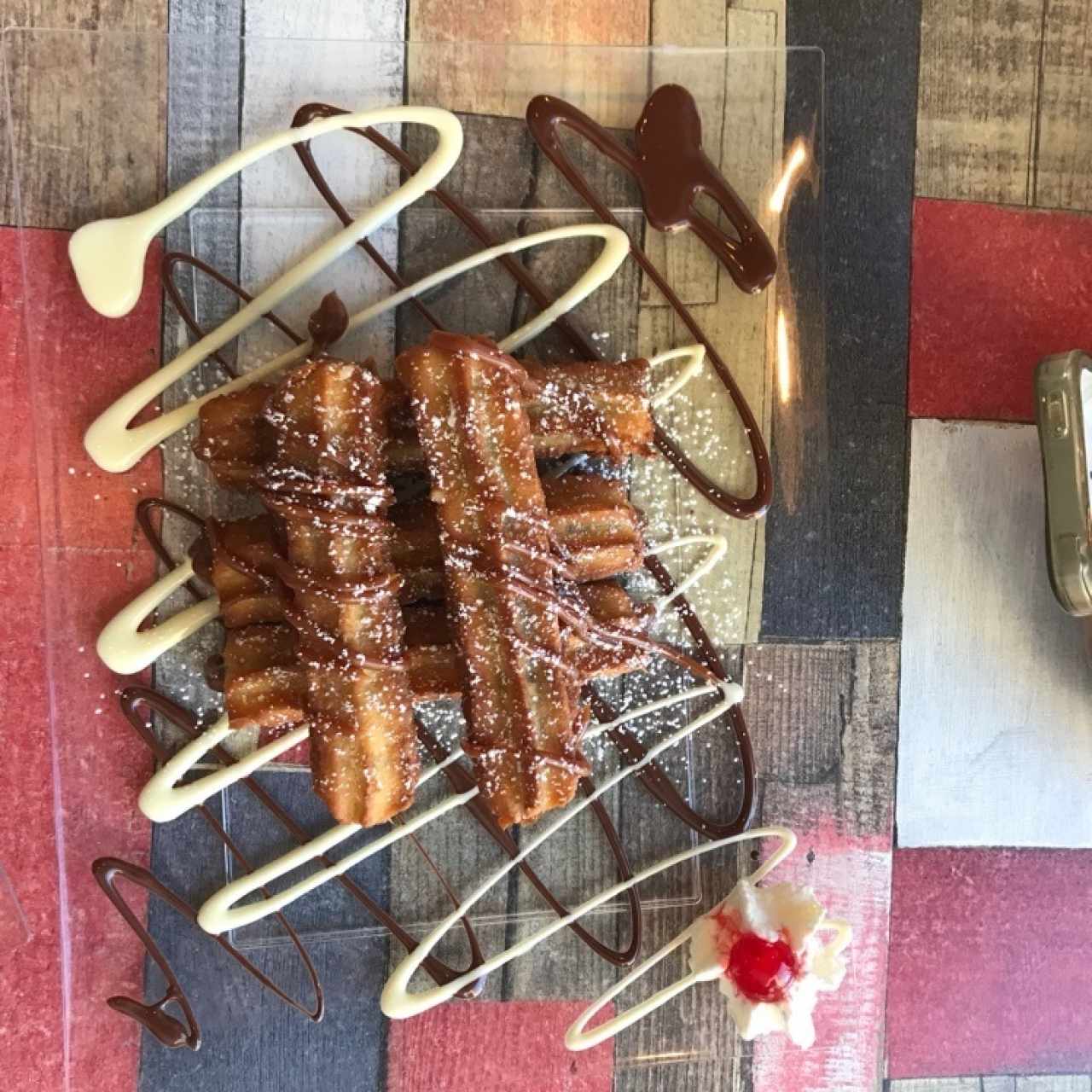 churro de dulce de leche