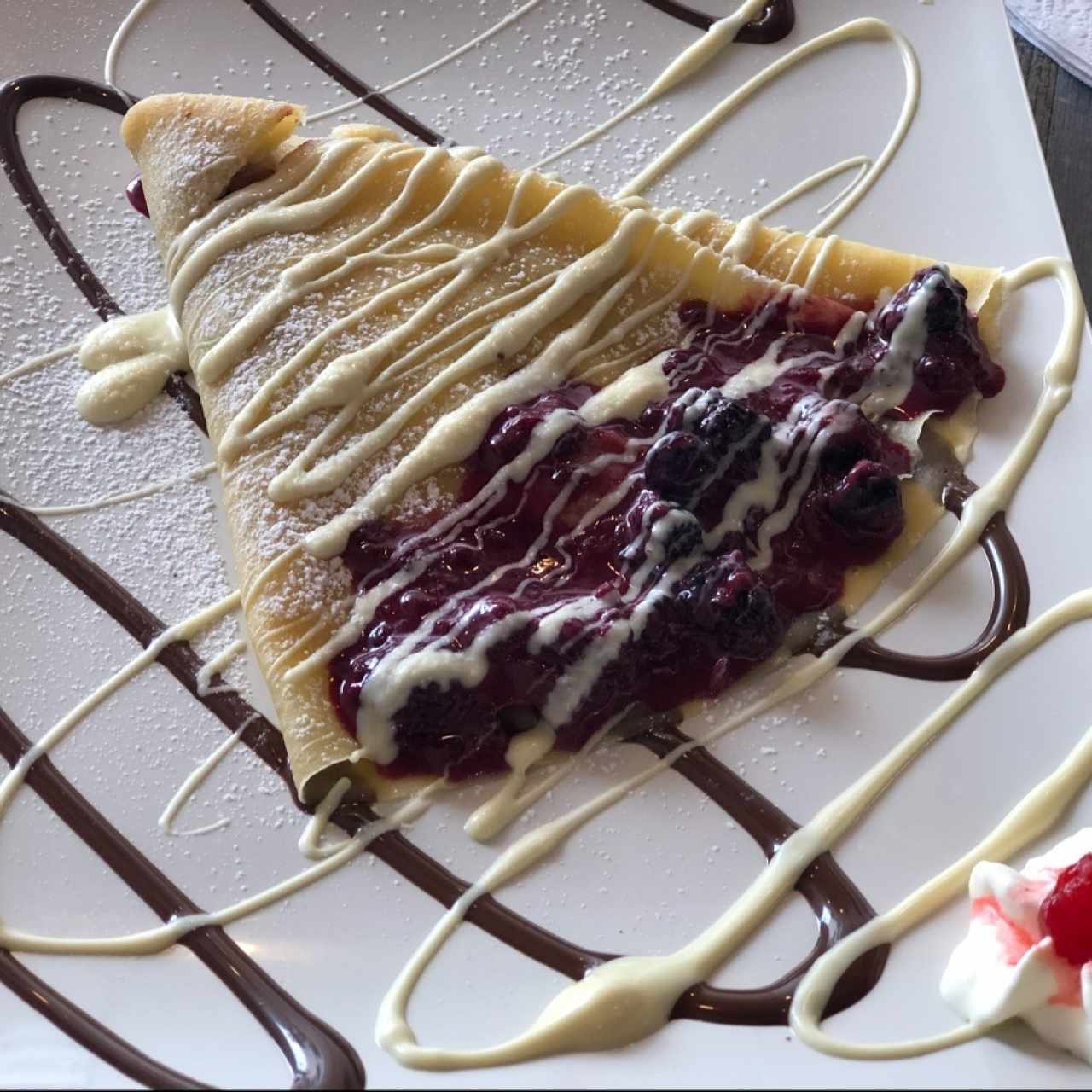 Crepe de frutos secos 