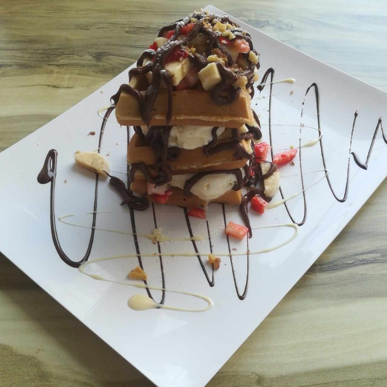 Waffle Nutella