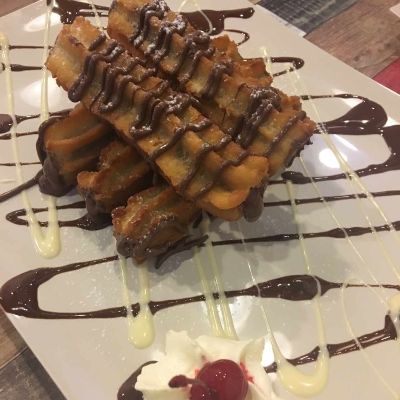 Churros de nutella