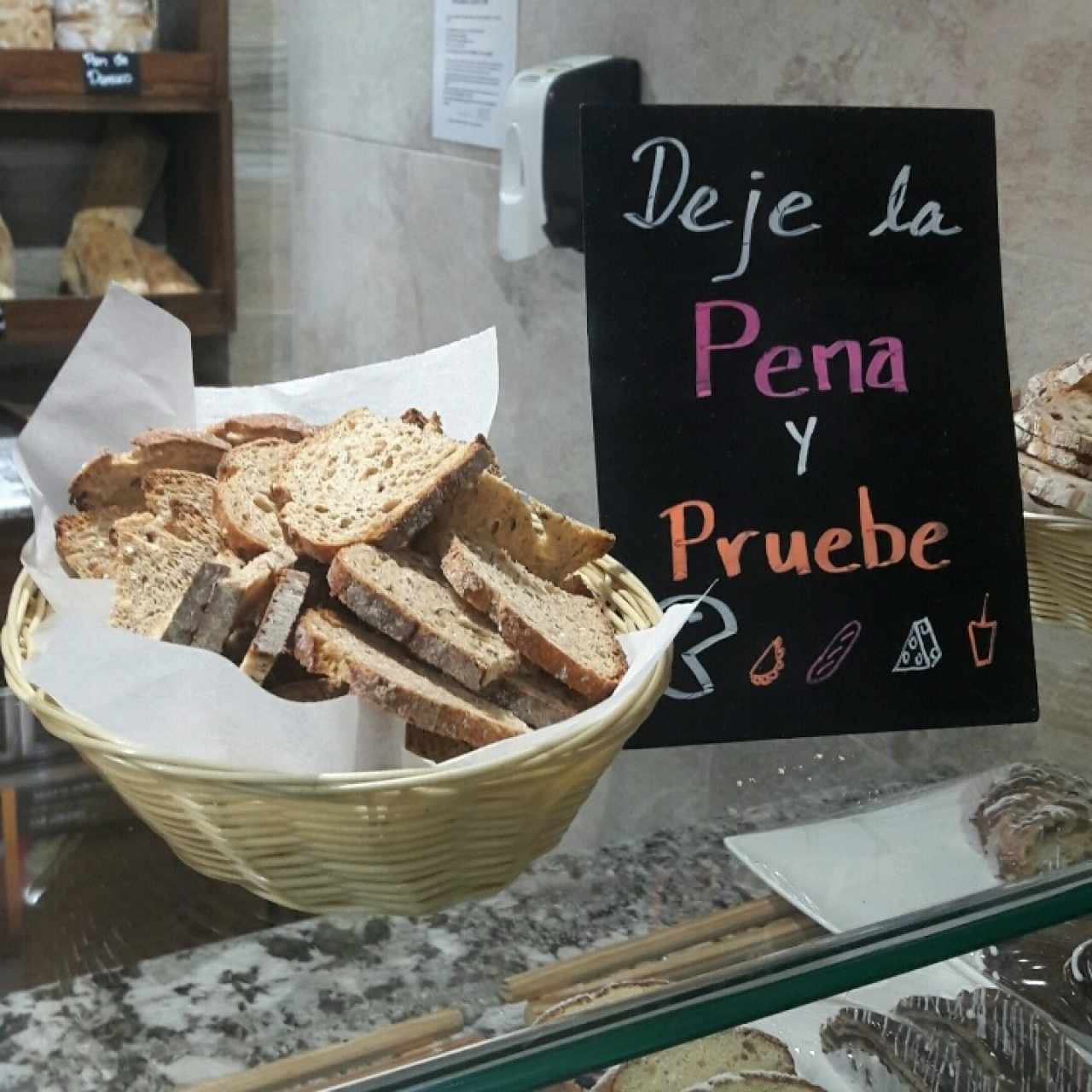 panes para degustación 