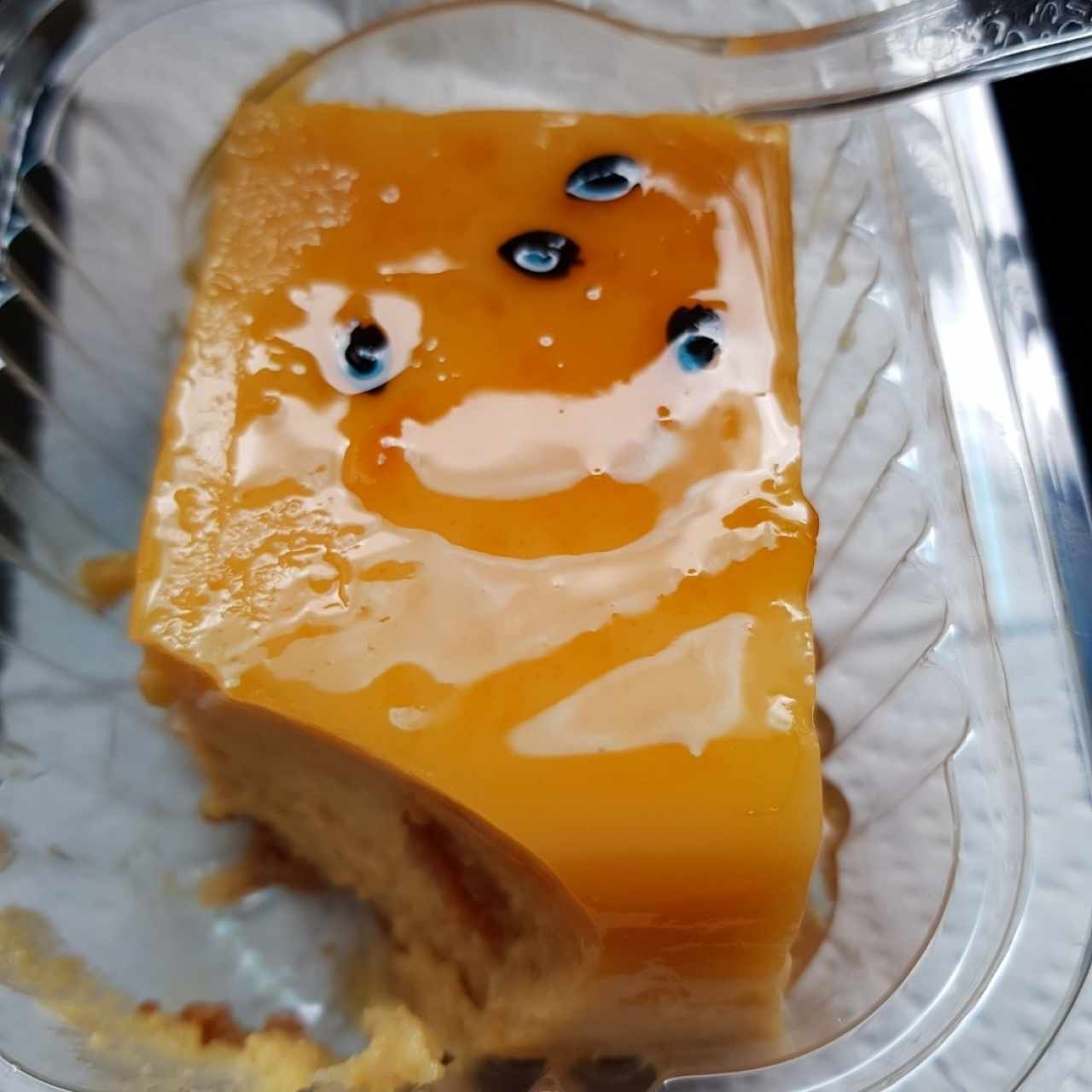 Flan de maracuyá