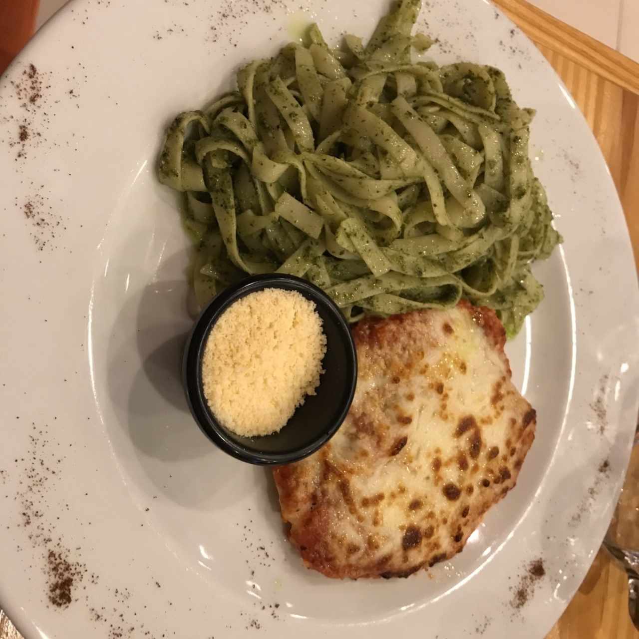 Pollo a la Parmesana ... delicioso !!! 