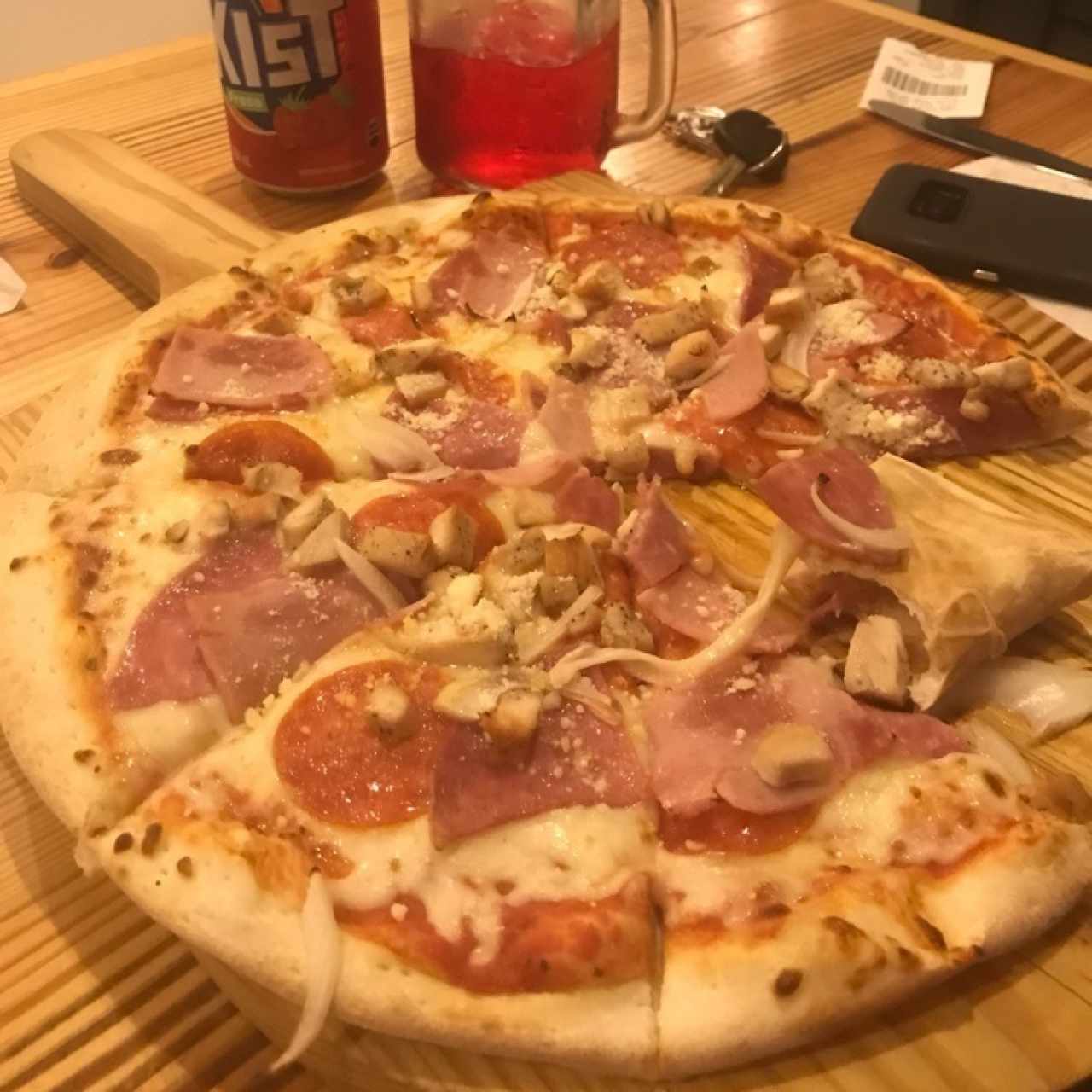 pizza de combinación