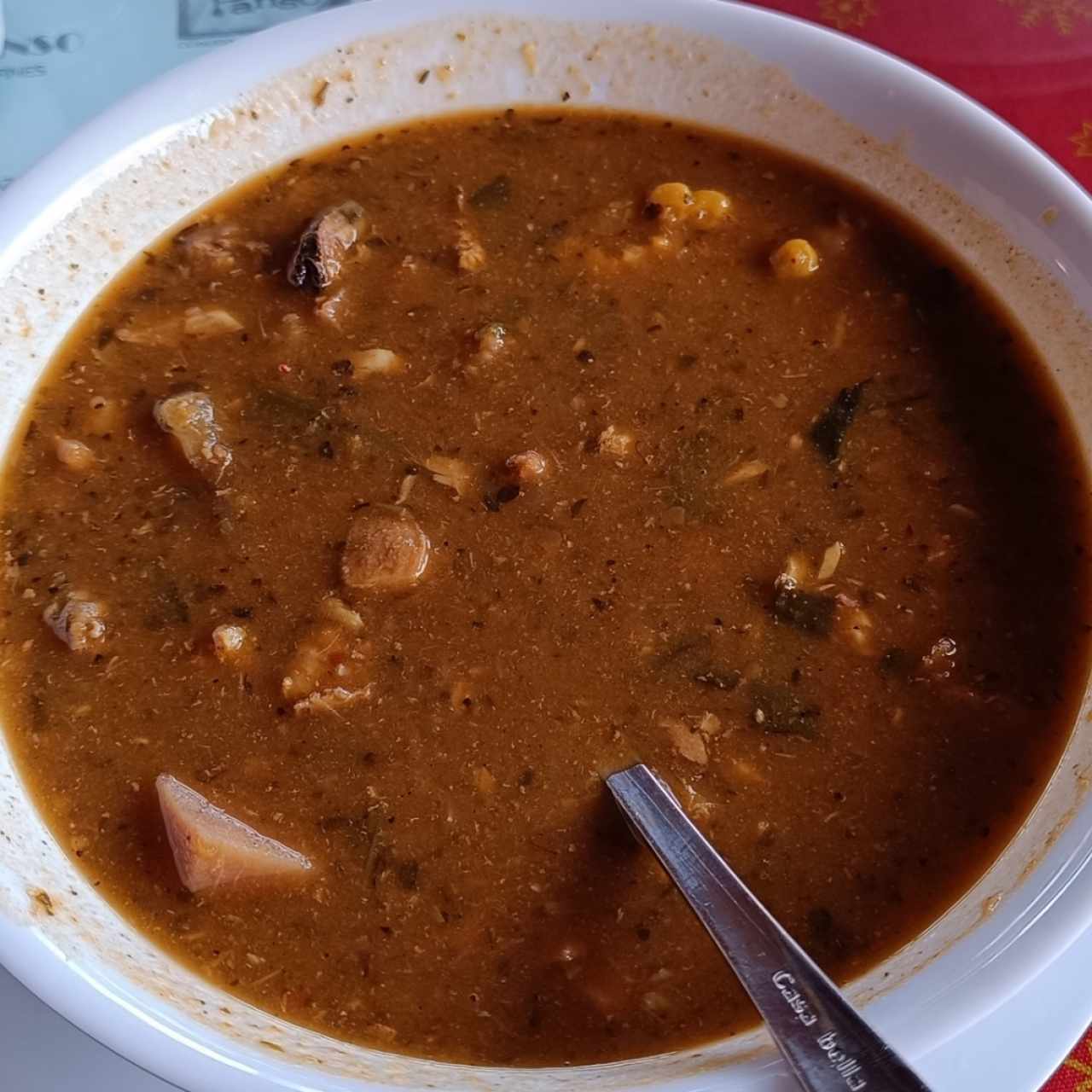 Sopa de mariscos 