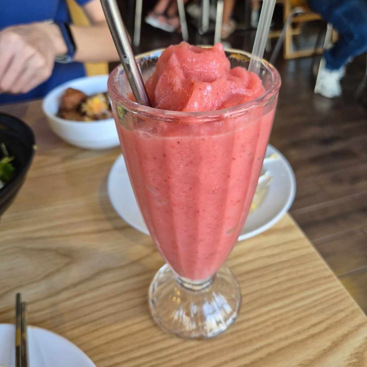 Batido de fresa