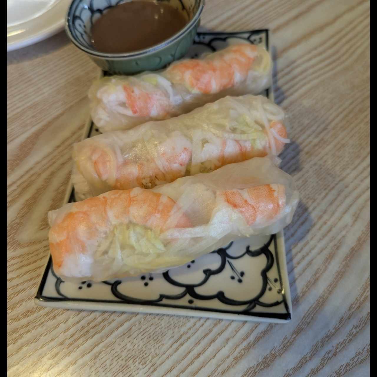 Rollitos Frescos de Camarones